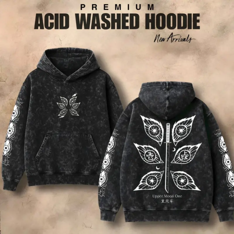 Acid Wash Hoodies Code: 003