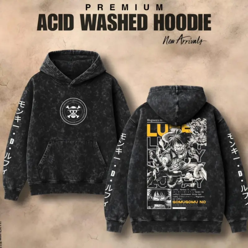 Acid Wash Hoodies