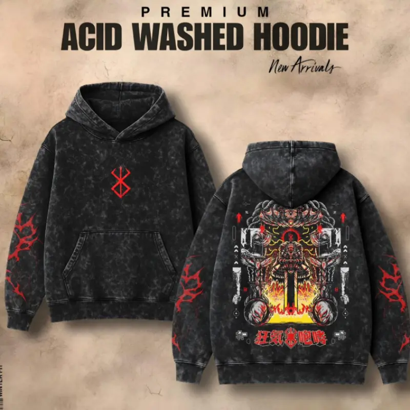 Acid Wash Hoodies